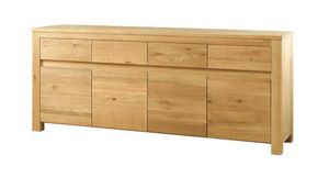 COULEURS DES ALPES BUFFET 4 PORTES EN CHENE