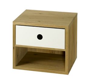 image_TABLE CHEVET CHENE COME