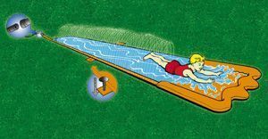 Tapis de glisse Splash pour le jardin 5m