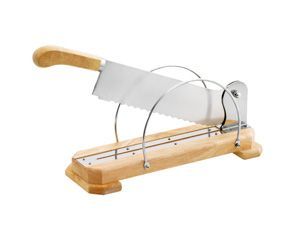 Coupe-pain de cuisine en Acier et H�tre