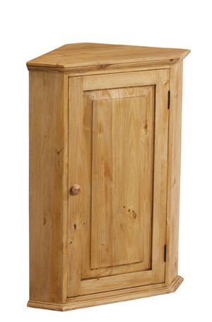 Meuble d'angle Pays en Pin teint� 66x39x90cm