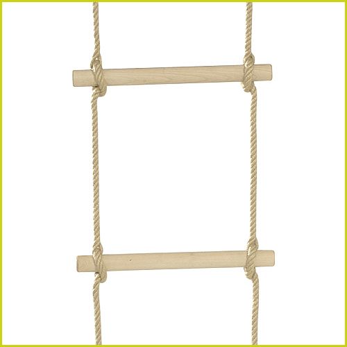 Echelle de Corde 5 �chelons en Bois et Polypropyl�ne