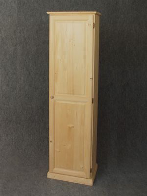 BARCLER Homme debout en Bois brut 52x180x40cm