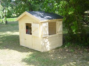 Maison enfant Pitchoun 1.8m� en Epic�a brut