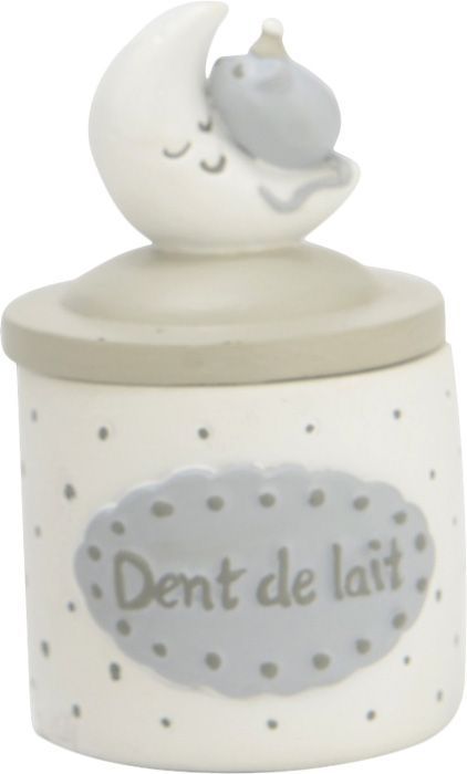 Boite dent de lait b�b� La petite Souris Blanc