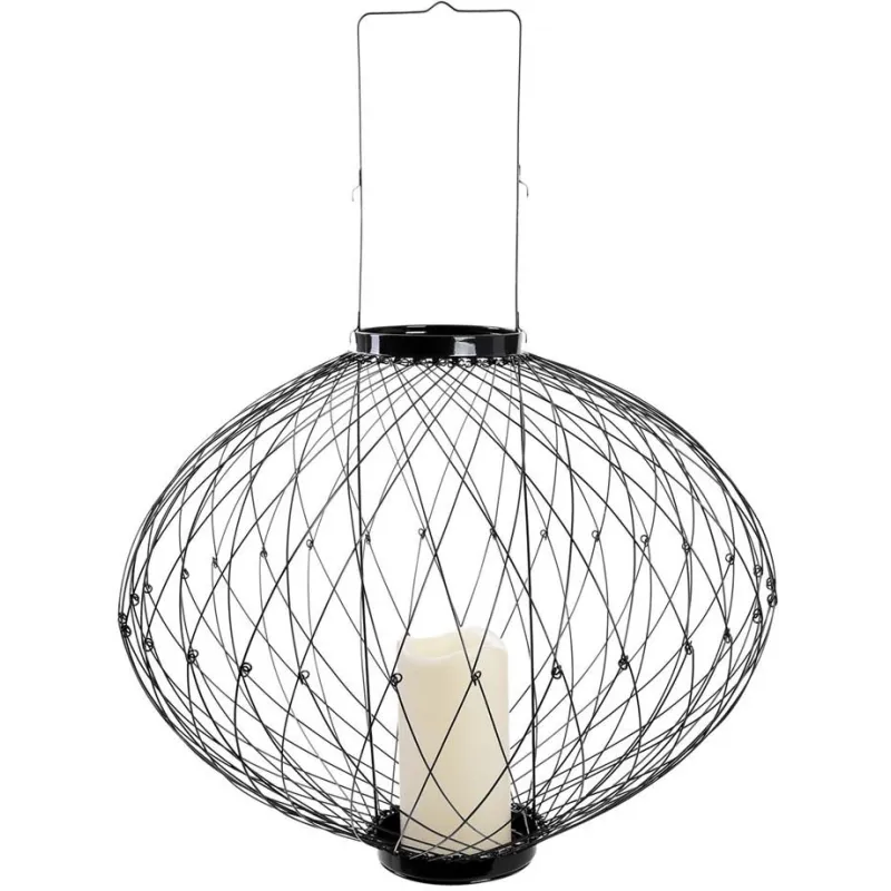 Lanterne rétractable avec photophore LED