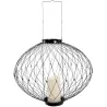 Lanterne rétractable avec photophore LED