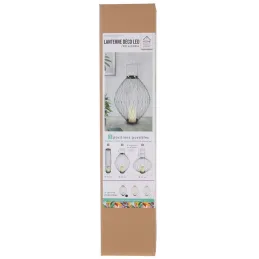 Lanterne rétractable avec photophore LED