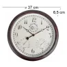 Horloge thermomètre hygromètre extérieure