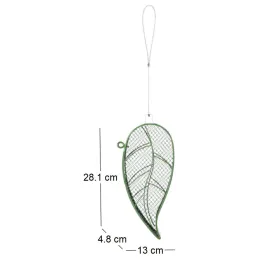Mangeoire originale à suspendre feuille métal