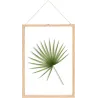 Cadre bois et verre pour feuille XL