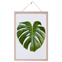 Cadre bois et verre pour feuille XL