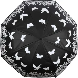 Parapluie oiseau couleurs changeantes