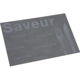 Plateau rectangulaire Saveur en ardoise naturelle