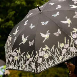 Parapluie oiseau couleurs changeantes