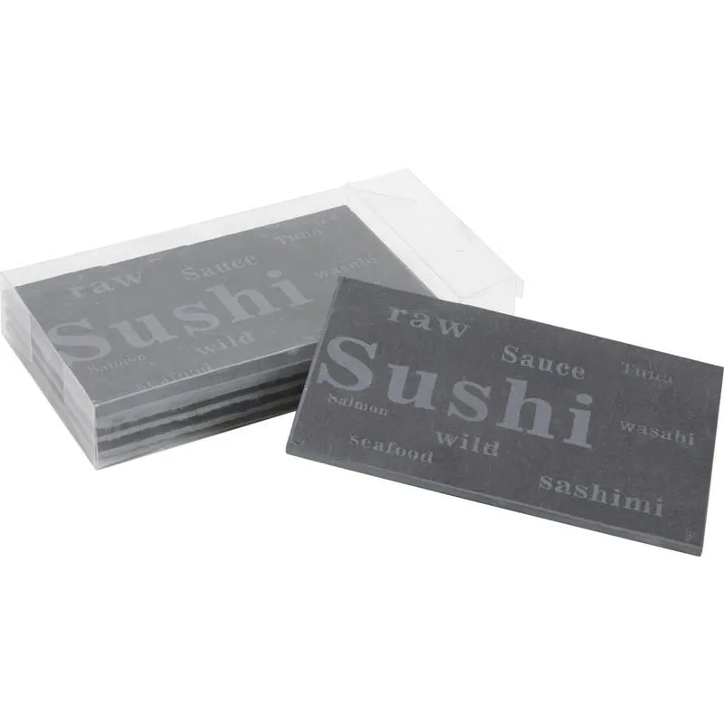 4 ardoises à sushis