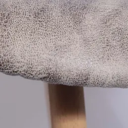 Fauteuil en bois et polyuréthane Patchwork