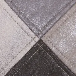 Fauteuil en bois et polyuréthane Patchwork