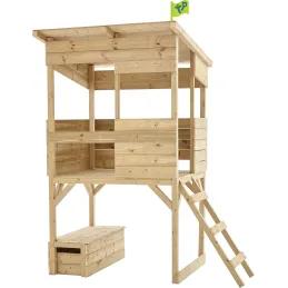 Cabane pêcheur enfant coffre à jouets intégré Tower