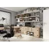 Meuble rangement avec tablette en pin massif Dinamic