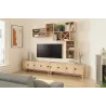 Cube de rangement en pin massif Dinamic