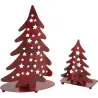 Photophore sapin de Noël en métal
