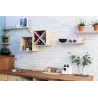 Cube de rangement en pin massif Dinamic