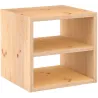 Cube de rangement en pin massif Dinamic