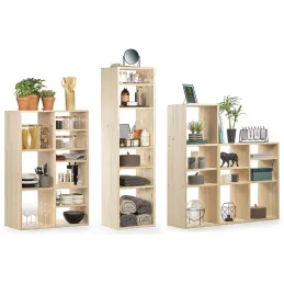 Cube de rangement en pin massif Dinamic