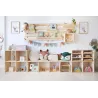 Cube de rangement en pin massif Dinamic