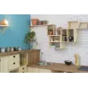 Cube de rangement en pin massif Dinamic