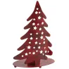Photophore sapin de Noël en métal