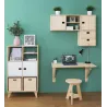 Cube de rangement en pin massif Dinamic