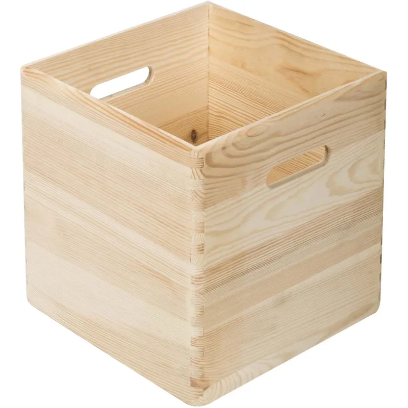 Caisse en pin massif 30 cm Dinamic