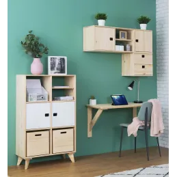Caisse en pin massif 30 cm Dinamic