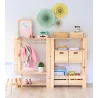 Caisse en pin massif 30 cm Dinamic