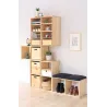 Caisse en pin massif 30 cm Dinamic