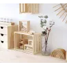 Caisse de rangement en pin massif Home box