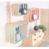 Caisse de rangement en pin massif Home box