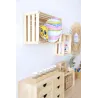 Caisse de rangement en pin massif Home box