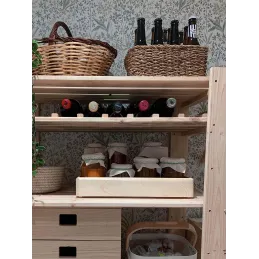 Caisse en bois de rangement