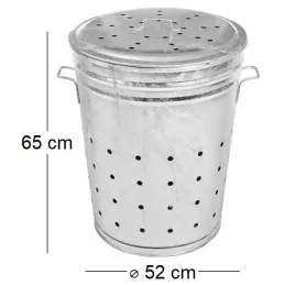 Bac multi-usages composteur acier galvanisé 100 litres