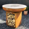 Barbecue brasero en acier  Carus