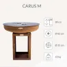 Barbecue brasero en acier  Carus