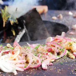 Barbecue brasero en acier  Carus