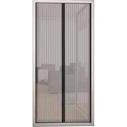 Rideau moustiquaire de porte fermeture magnétique