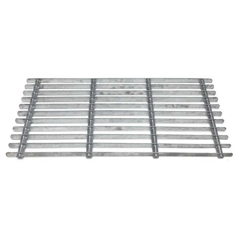 Grille gratte pieds en acier galvanisé