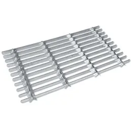 Grille gratte pieds en acier galvanisé