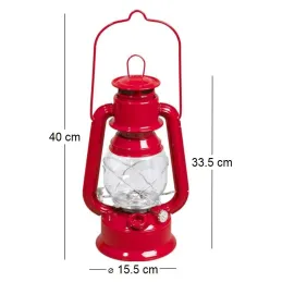 Lampe luciole en métal 30 cm