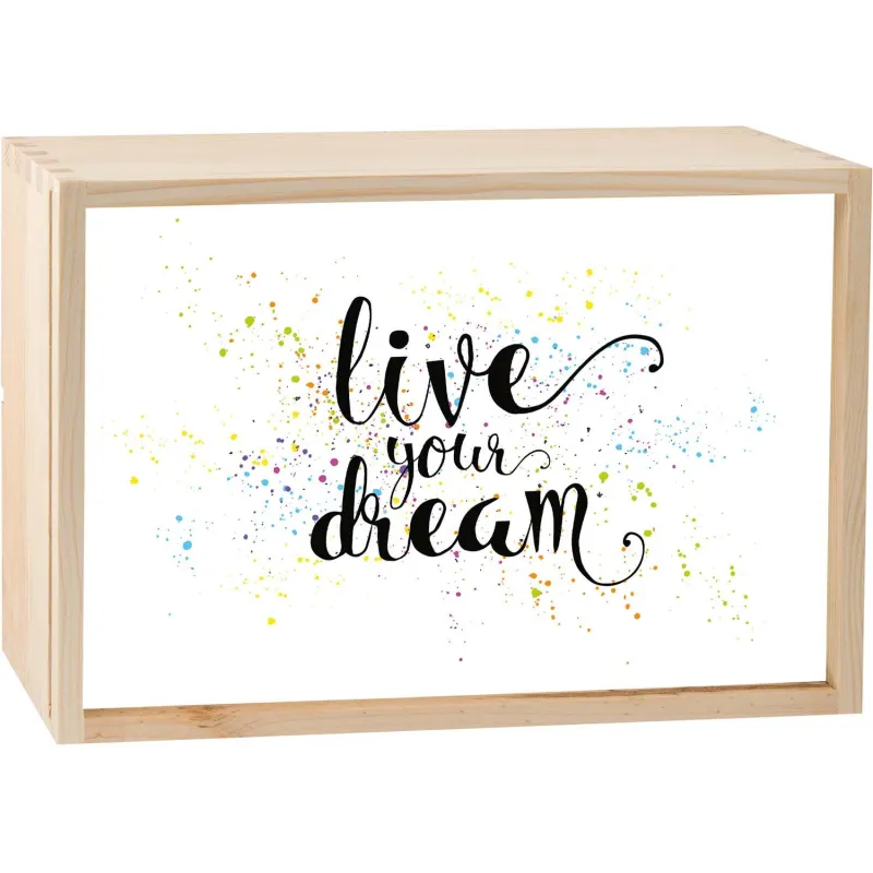 Boite lumineuse LED 30x20 cm